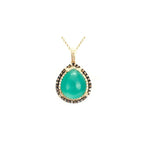Load image into Gallery viewer, Shamrock Green Necklace - B14354
