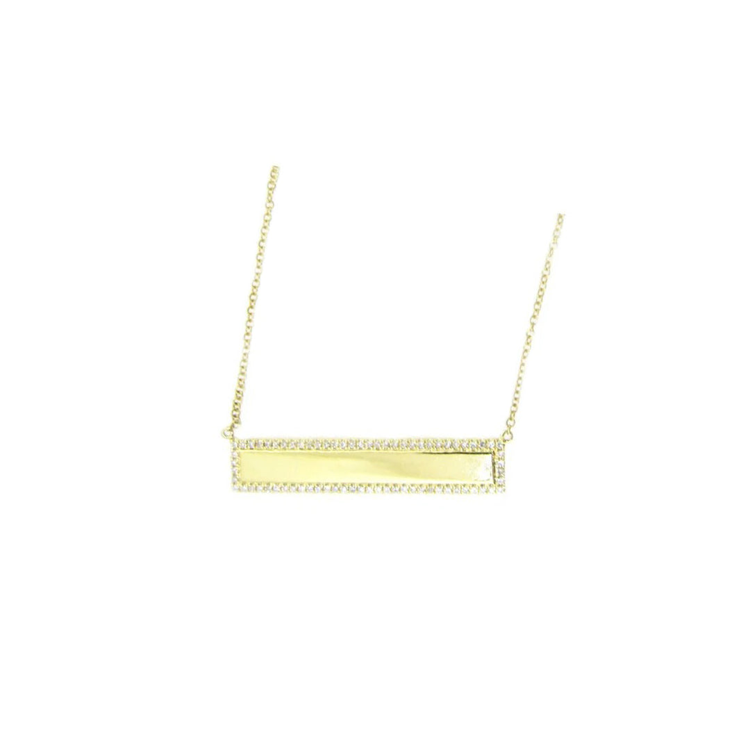 Evoke diamond necklace