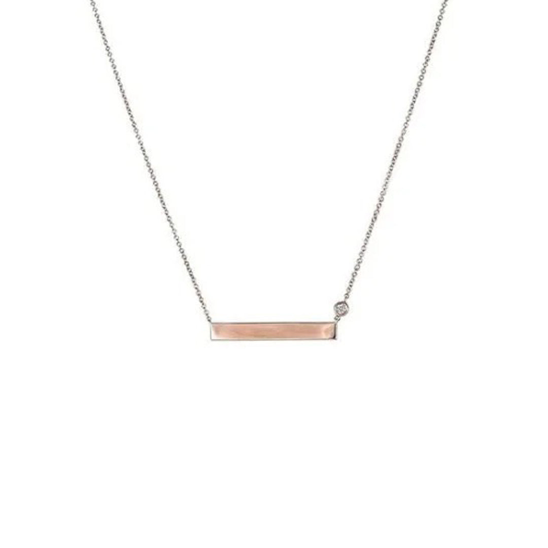 Impressions diamond necklace