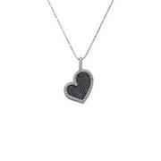 Napoleon Heart diamond pendant