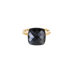 Load image into Gallery viewer, Black Agate Phoenix Ring
