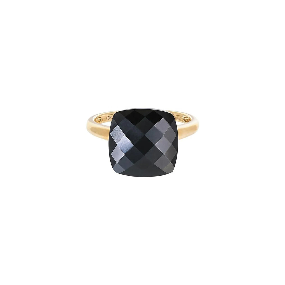 Black Agate Phoenix Ring