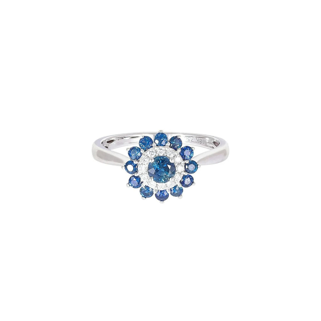 Hallo Sapphire ring