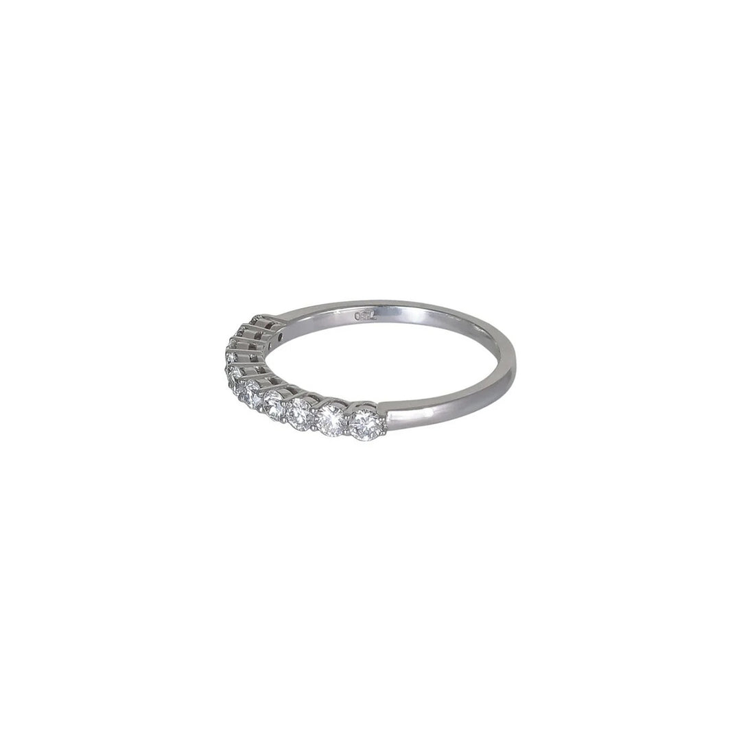 Lucid's Half diamond ring