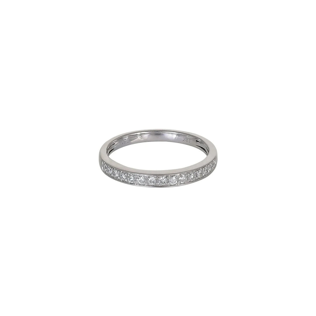 Pave setting Wedding Band -B14691
