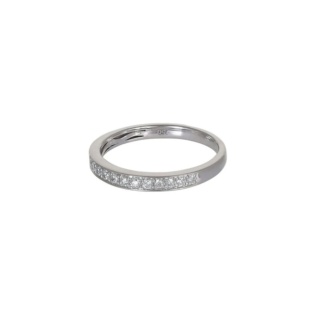 Pave setting Wedding Band -B14691