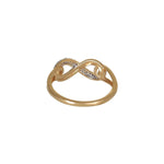 Load image into Gallery viewer, Yellow Infinity Ring
