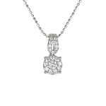 Load image into Gallery viewer, Angels Glimps diamond pendant
