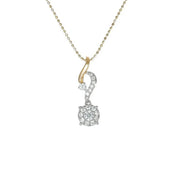 ANGELS HEART YELLOW PENDANT