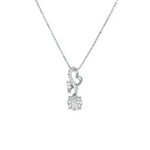 Load image into Gallery viewer, Angel&#39;s Heart diamond pendant
