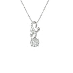 Load image into Gallery viewer, Angel&#39;s Heart diamond pendant
