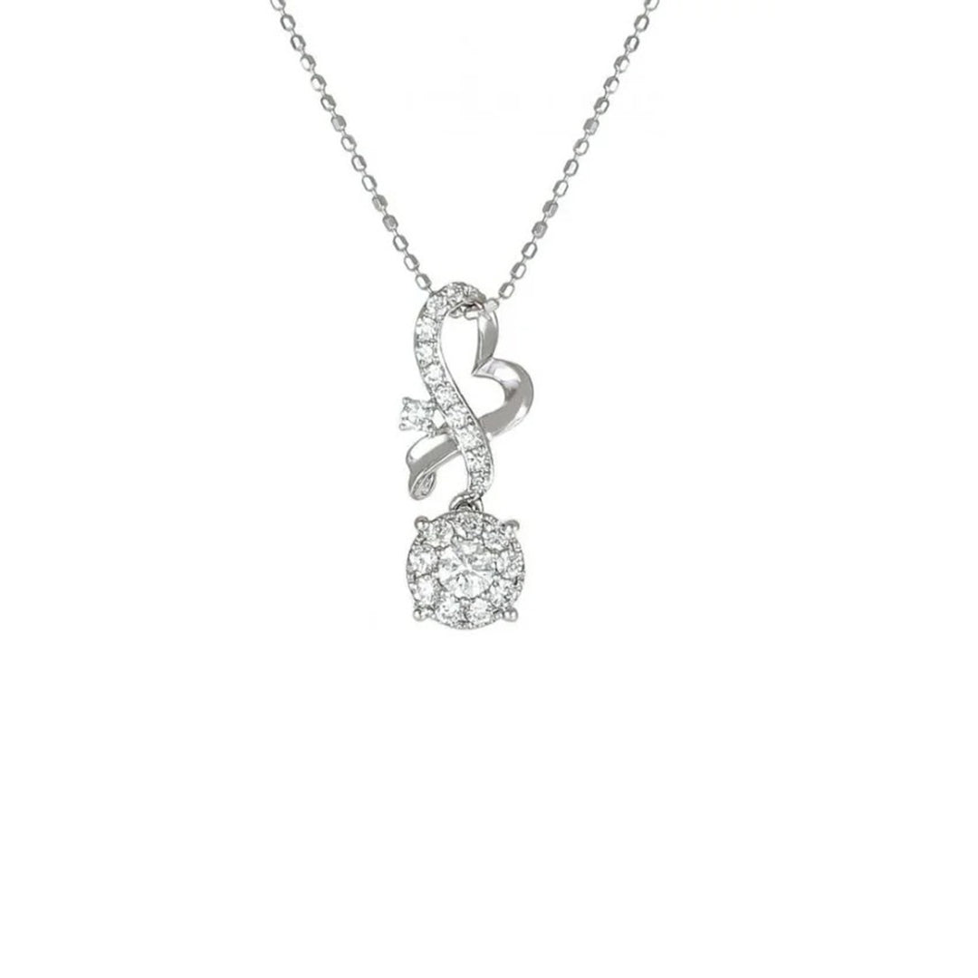 Angel's Heart diamond pendant