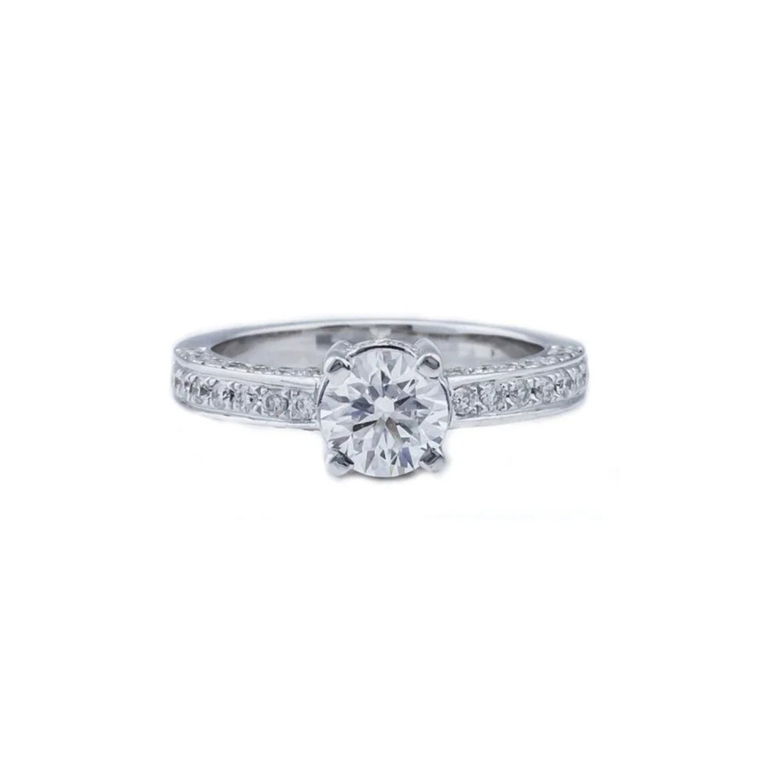 Flush Engagement Ring