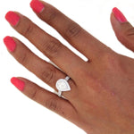 Load image into Gallery viewer, PEAR CUT DIAMOND RING
