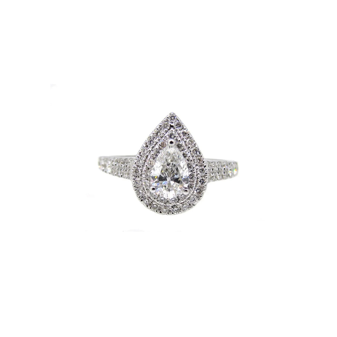 PEAR CUT DIAMOND RING