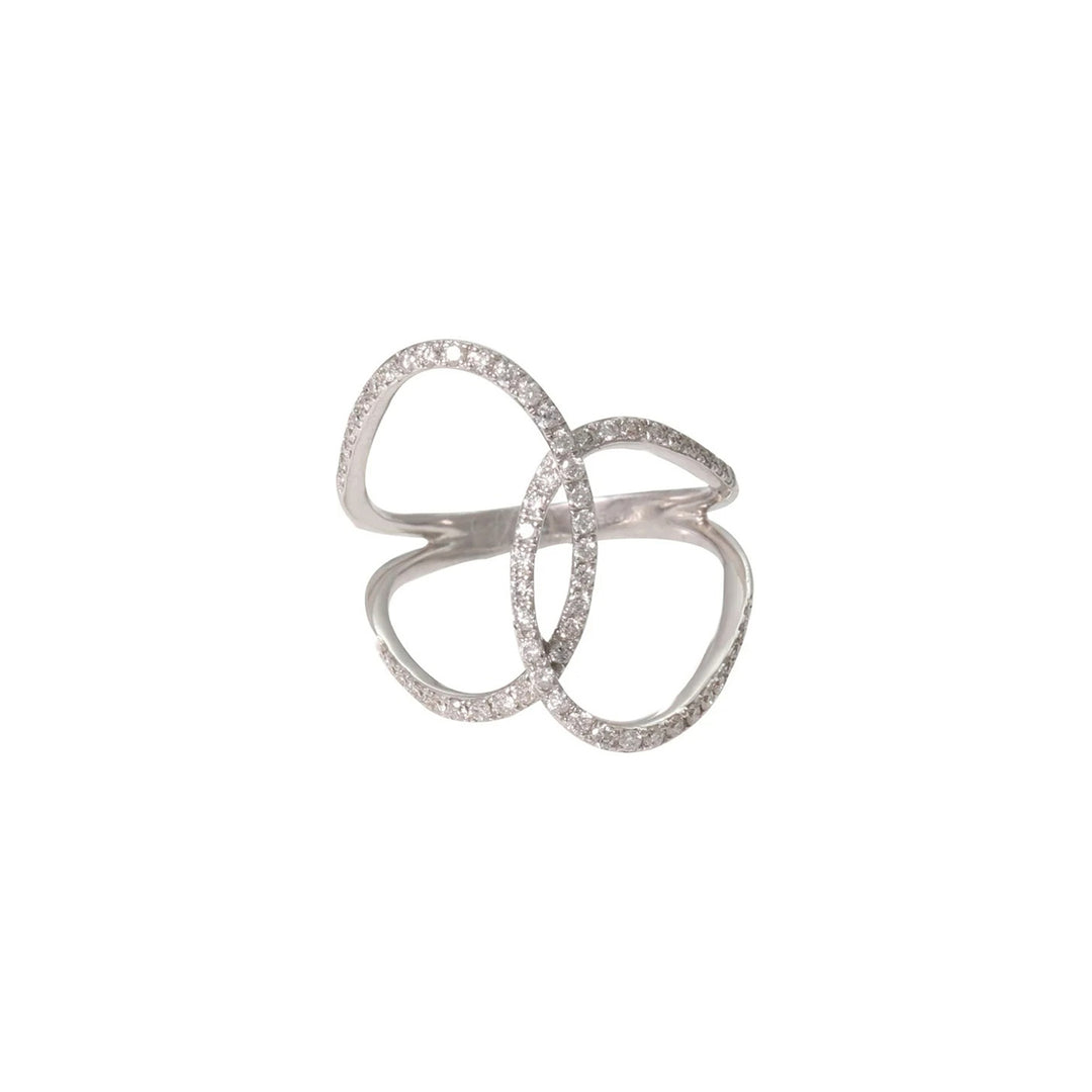ENTANGLING DIAMOND RING-B15246