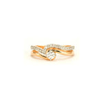 Load image into Gallery viewer, Twin-rose Engagement ring
