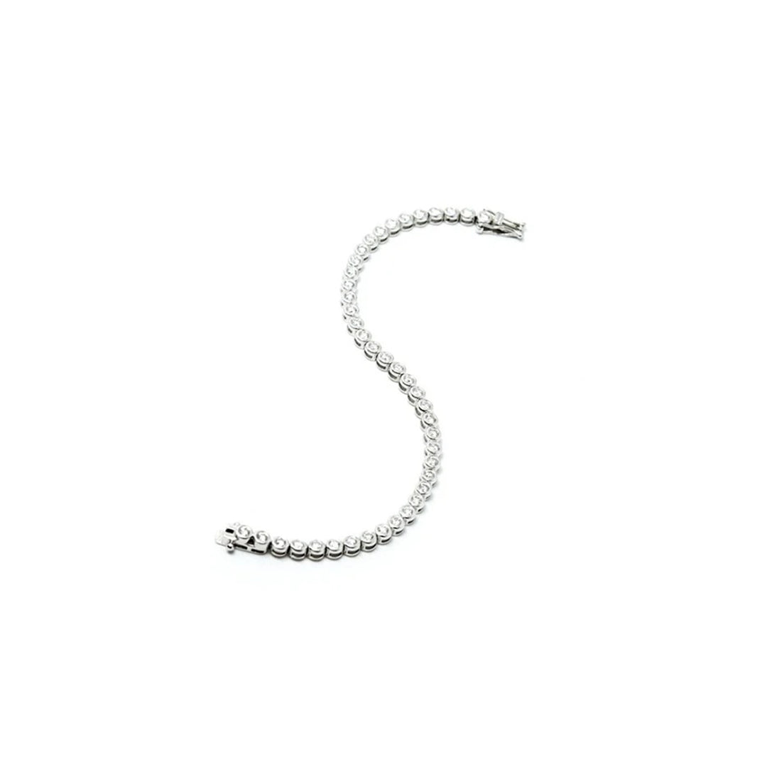 Round Cut Tennis Bracelet