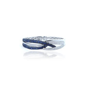 Inspirational colored diamond bangle