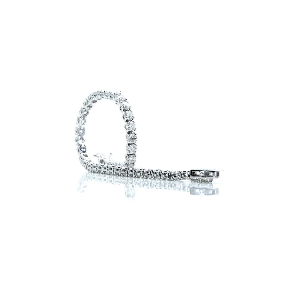 Classic Round Cut Tennis Bracelet