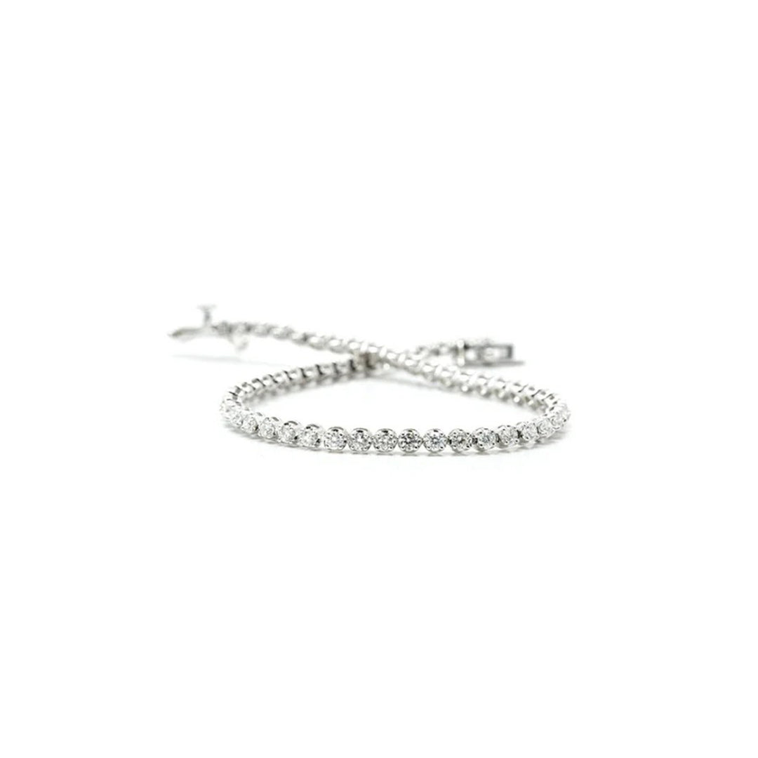 Round Tier Tennis Bracelet