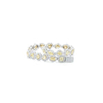 Load image into Gallery viewer, Multi color Fancy yellow diamond halo setting bracelet
