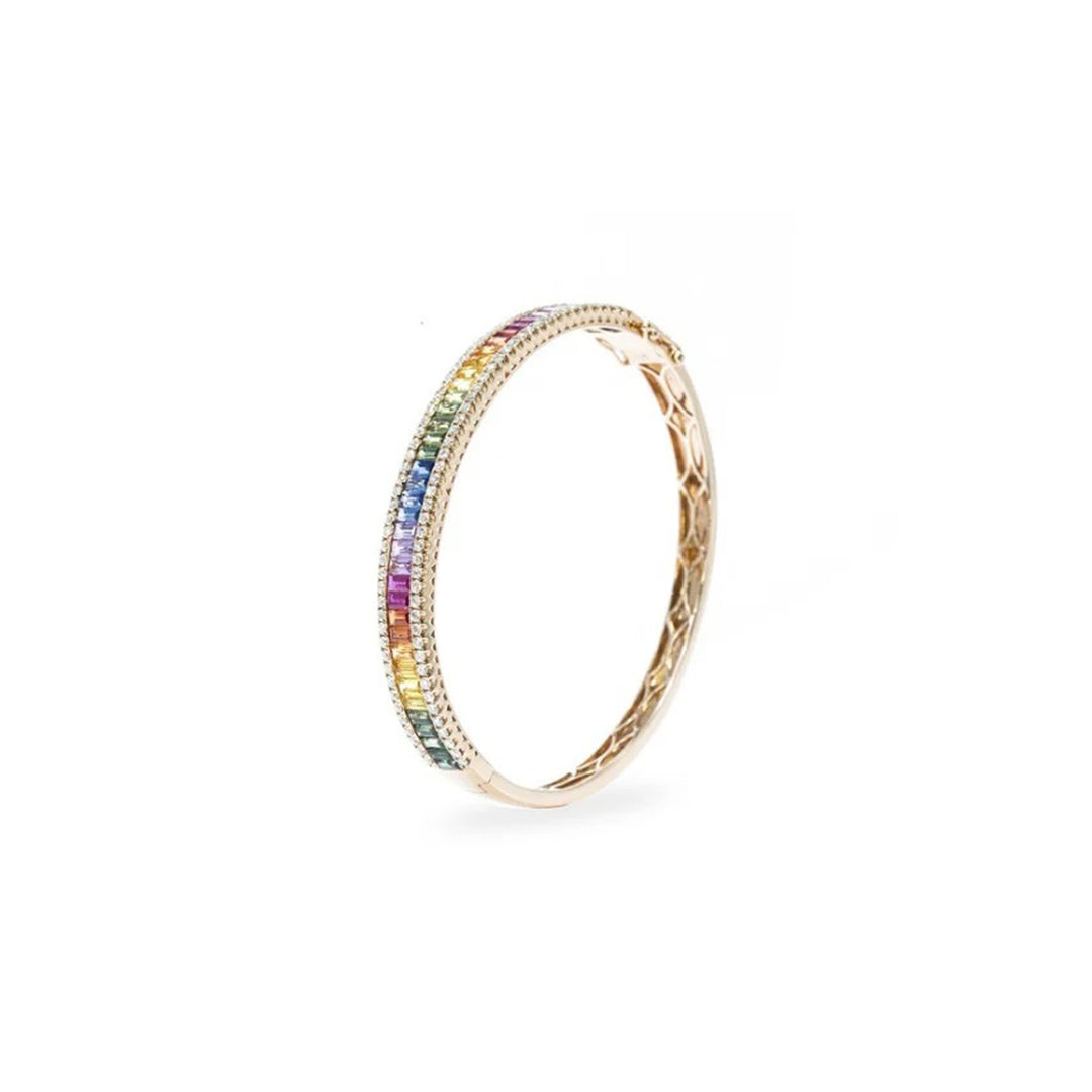 Fancy Sapphire Bangle