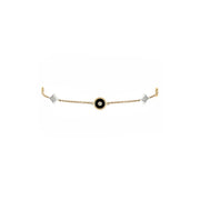 18k Enamel Diamond Bracelet