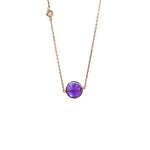 Load image into Gallery viewer, Style with Amethyst Necklace
