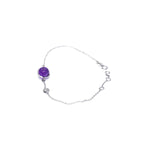 Load image into Gallery viewer, Style with Amethyst Bracelet

