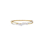 Load image into Gallery viewer, Five Cluster Diamond Bangle
