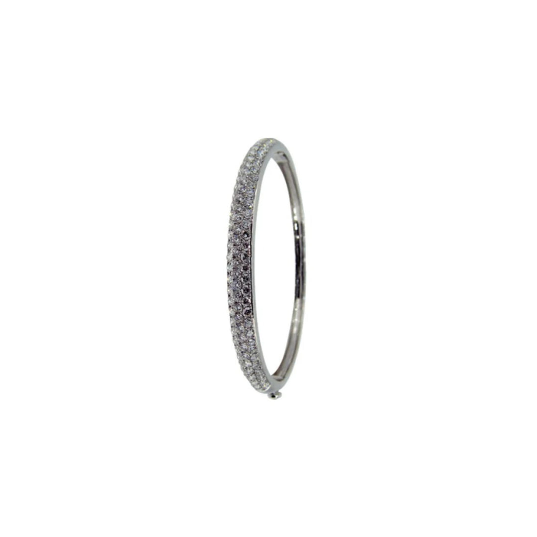 Micro Pave setting bangle