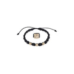 Load image into Gallery viewer, Black Tan Diamond Bracelet
