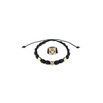 Load image into Gallery viewer, Black Tan Diamond Bracelet
