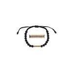 Load image into Gallery viewer, Black Tan Diamond Bracelet
