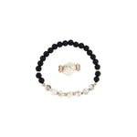 Load image into Gallery viewer, Hawlite Stone with diamond bracelet
