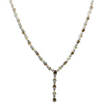 Load image into Gallery viewer, Multi Color pear form diamond necklace set
