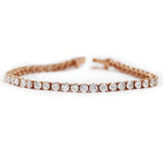 Load image into Gallery viewer, Rose Gold Tennis Bracelet
