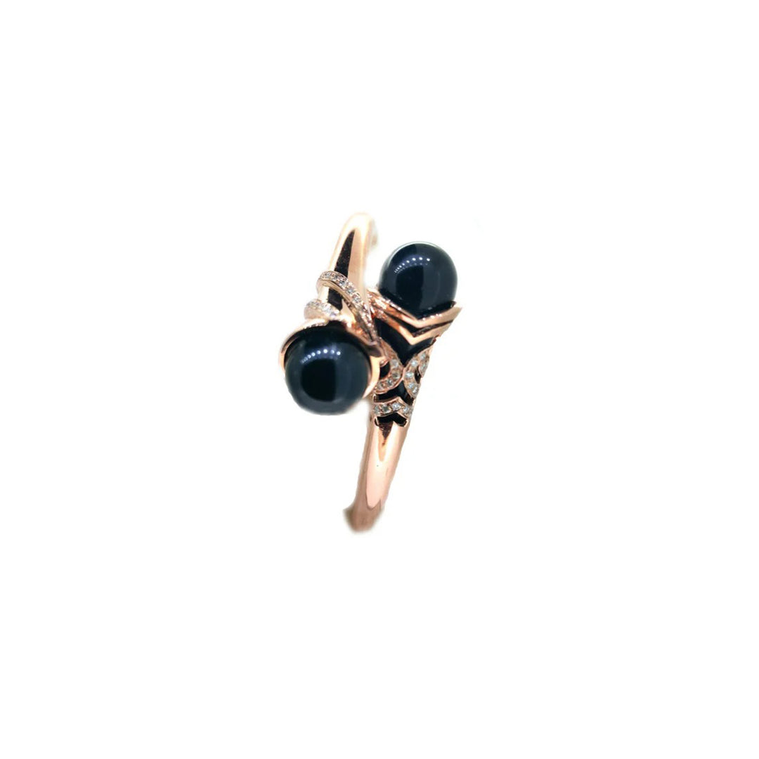 Black Onyx Exotic Bangle