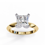 Load image into Gallery viewer, Princess Excellent Cut Diamond Engagement Ring
