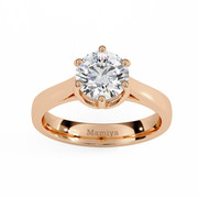 Round Solitaire Engagement Ring