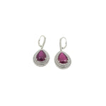Load image into Gallery viewer, Diamond Necklace with Ruby
