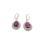 Load image into Gallery viewer, Diamond Necklace with Ruby
