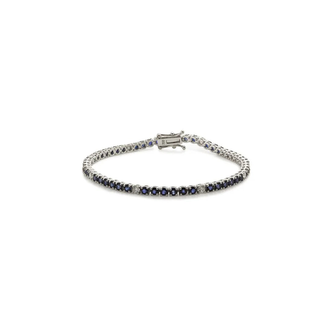 Sapphire Tennis Style Braclet