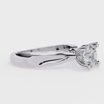 Load and play video in Gallery viewer, Round Brilliant Cut Diamond Engagement Ring
