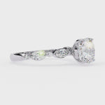 Load and play video in Gallery viewer, Cushion Diamond Engagement Ring
