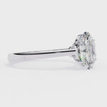 Load and play video in Gallery viewer, Oval Solitaire Ring
